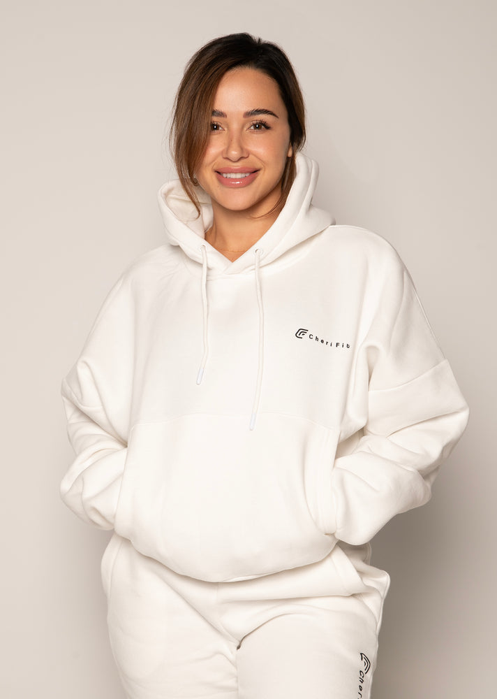 
                  
                    Load image into Gallery viewer, CF Hoodie- White
                  
                