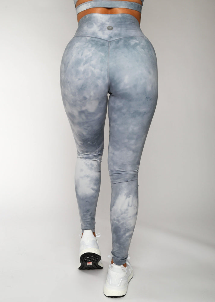 
                  
                    Load image into Gallery viewer, All Tied Up Legging Blue Tie Dye - Cheri Fit
                  
                